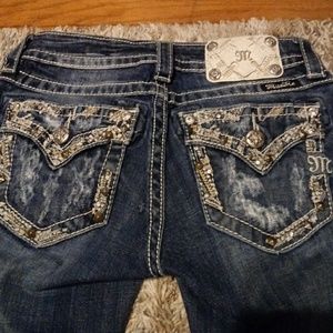 Miss Me Jeans . Super Cute!! Skinnys.